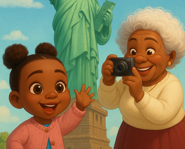 Modern animation art style example